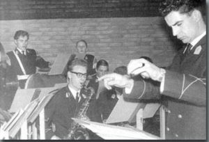 Historische foto van het jeugdorkest